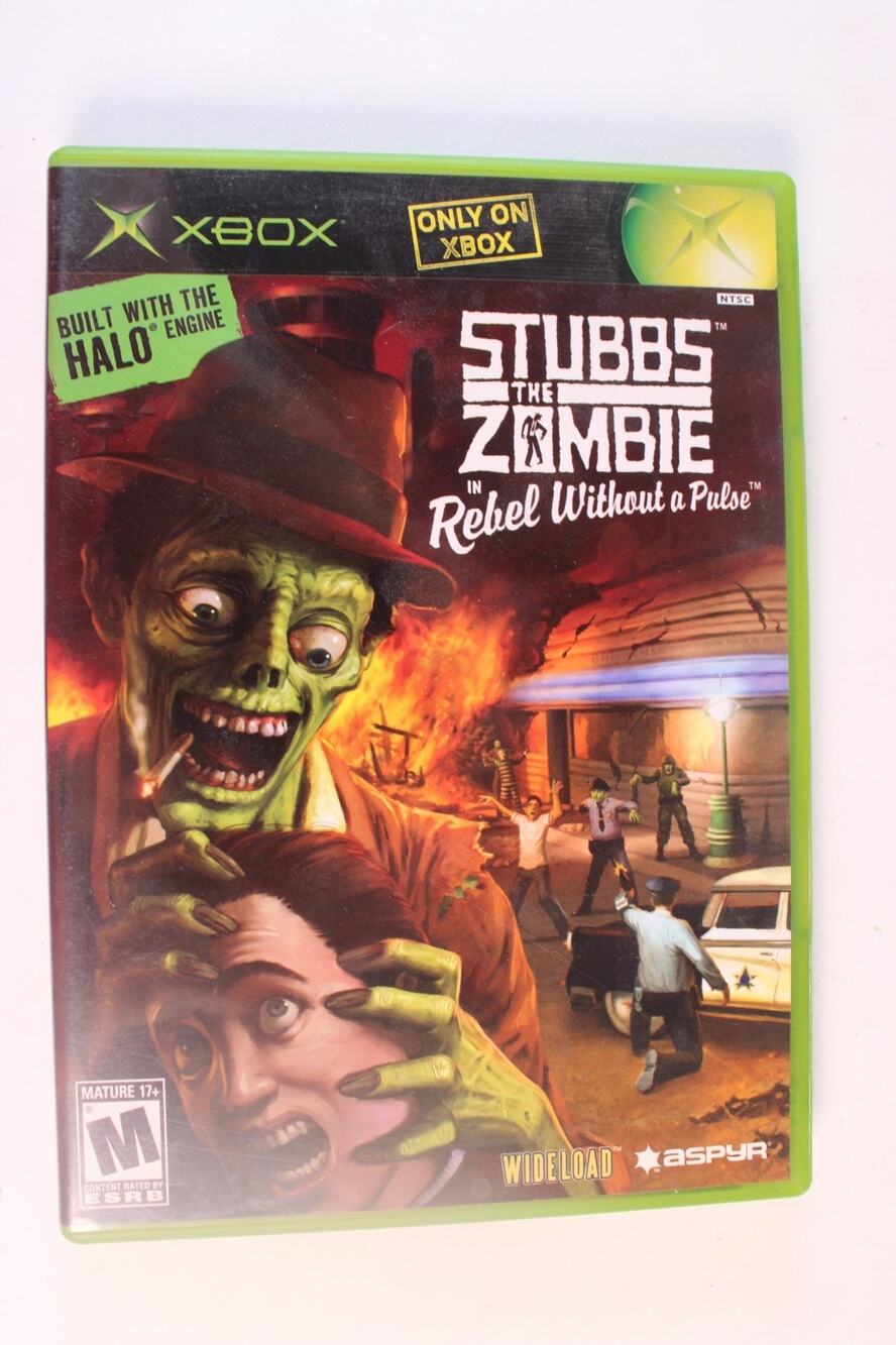Stubbs the Zombie in Rebel Without a Pulse (Microsoft Xbox, 2005) Complete, NICE